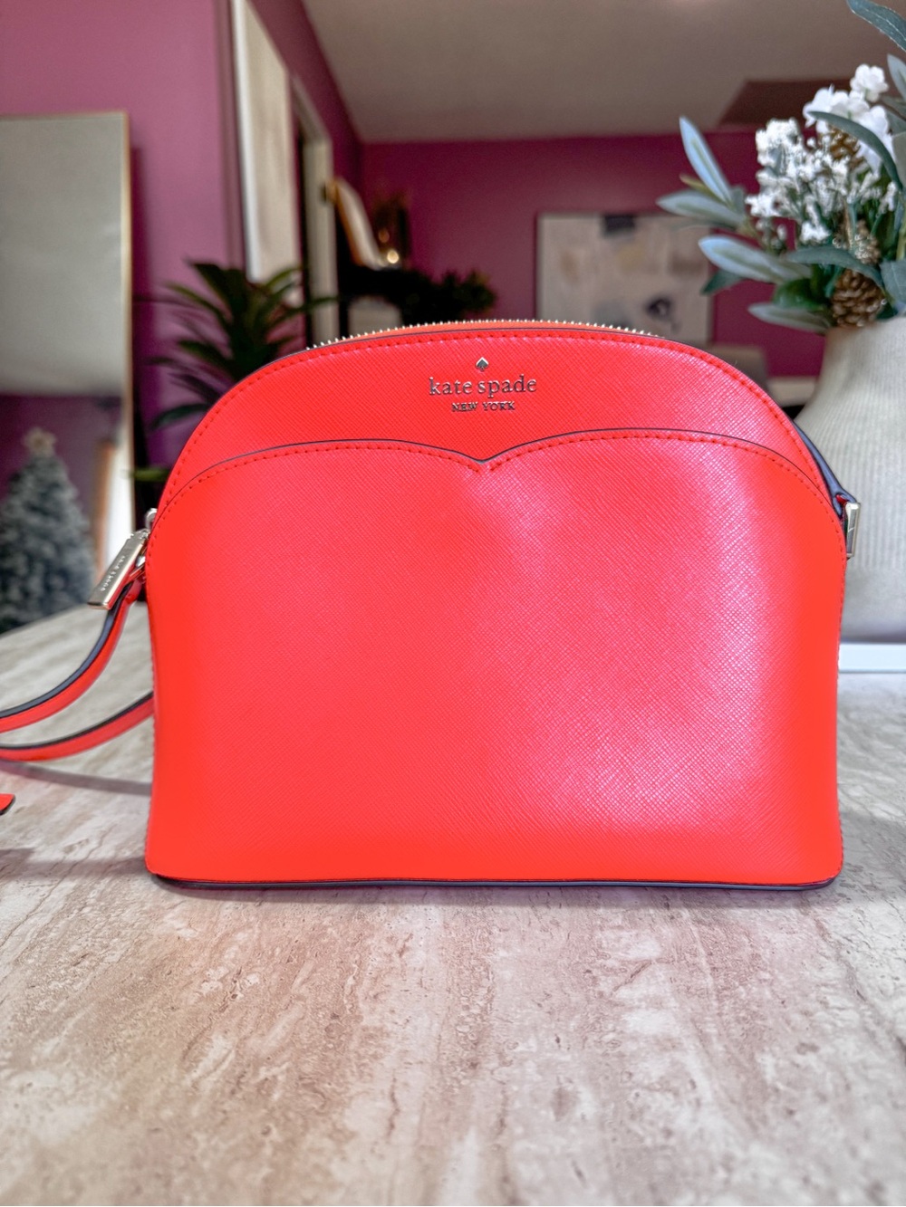 Kate Spade Small Orange Crossbody Bag